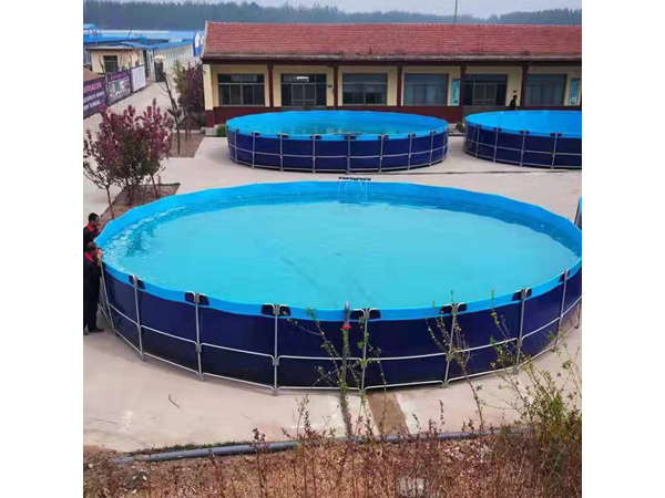 圆形支架水池