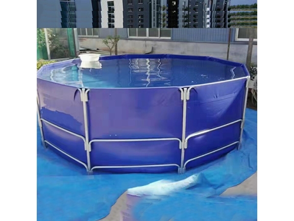 圆形支架水池
